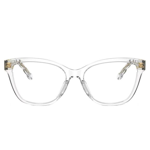 Tory Burch TY 2132U 1821 Clear Transparent Plastic Rectangle Eyeglasses 51mm